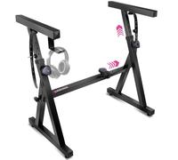 Liquid Stands Plixio Heavy Duty Z Style Keyboard Piano Stand - Completamente regolabile e portatile (standard)