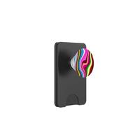Liquid Swirl Retro 60s 70s Aesthetic Indie Hippie Funky PopSockets PopWallet per MagSafe