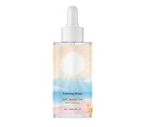 Liquid Tanning Drops, Brightening Glow Cosmetic, 60ml Moisturizing Solution Extra, Beauty Tool with Modern Design, Essential Companion for Women Men Daily Care Holiday Party Outdoor Beach
