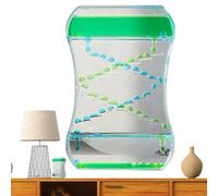 Liquid Timer - Relaxing Spiral Hourglass Timer, Liquid Motion Bubbler Sensory Toys, Colorful Spiral Oil Hourglass Timers | Bubble Visual Sensory Toys For Kids Adults Desk Classroom School Bedroom