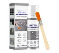 Liquid Waterproof Sealant Clear - Invisible Clear Waterproof Sealant | Seal RubberizedSealant Paste,for Curved And Vertical Surfaces Wood, Tile, Stone, Roofs, Wall
