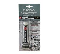 Liquido alluminio 60 G - gebrauchsfertige riparazione composto di resina Mastice con Alluminio - adatto per auto auto Sport acquatici Cerchioni in Alluminio Marine Yacht Modellismo - Prodotto di marca di Bindulin