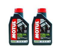 LIQUIDO AMMORTIZZATORI IDRAULICI MOTUL FORK OIL 15W 2 LITRI MOTO SCOOTER 02MO04