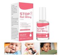Liquido anti-morso, liquido per smettere di mangiarsi le unghie | 0,5 fl ozAlternativa smalto per mordersi le unghie | Anti mangiarsi le unghie per i bambini, cura per tutte le età, smetti di suc