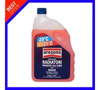 Liquido Antigelo Radiatore Rosso AREXONS 2L Refrigerante Raffreddamento Auto