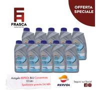 Liquido Antigelo Refrigerante Blu Puro Concentrato Repsol 10 Litri