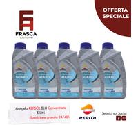 Liquido Antigelo Refrigerante Blu Puro Concentrato Repsol 5 Litri