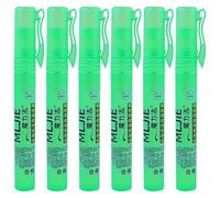 Liquido correttore, 6 pezzi Gomma da cancellare liquida per carta termica a spruzzo rapido con coperchio Fluido correttivo portatile per la protezione delle informazioni dell'ufficio scolastico a cas