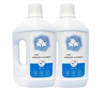 Liquido detergente for finestre da 1 litro, soluzione detergente Winbot, compatibile con ECOVACS Winbot W2 PRO Omni, W2 Omni, W2 PRO, W1 PRO, WINBOT MINI(2pcs)