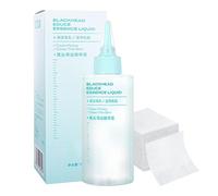 Liquido detergente per le ali del naso, 150 ml, formula ad assorbimento rapido | Viene fornito con 50 tamponi di cotone per casa, viaggi, hotel, dormitorio, salone di bellezza, campeggio, pratica cura