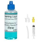 Liquido detergente per testina di stampa a getto d'inchiostro 100ML compatibile con - - -(Blue with Tools)