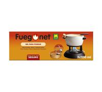 Liquido di accensione Massó 3 x 100 ml Gel Fonduta