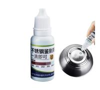 Liquido di prova per acciaio inossidabile, 15 ml liquido analitico per stoviglie, reazione di rilevazione per attrezzature industriali e test di stoviglie