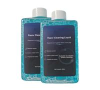 Liquido Di Ricarica Detergente Compatibile Con Rasoio Elettrico | Fluido detergente, rinnova la cartuccia, pulisci i germi della stoppia dalla testina del rasoio, 300 ml(Dark Khaki)