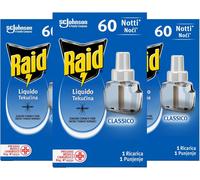 Liquido Elettrico Tripla Ricarica, Efficace Contro Zanzare Tigre E Zanzare Comun