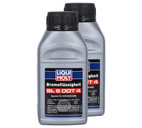 Liqui Moly Liquido Freni SL.6 DOT4 500 ML per Gilera Honda Husaberg Kawasaki