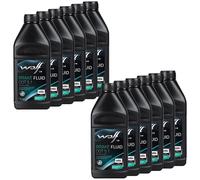 Liquido Frenante WOLF BRAKE FLUID 5038 DOT 5.1 12 X 1 Litro Per Beta KTM Yamaha