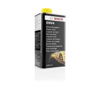 Liquido Freni Bosch ENV4, 1 L - Per tutti i veicoli moderni con freni ABS e ESP - Qualità Bosch - Compatibile con DOT 3, 4 e 4 HP/LV