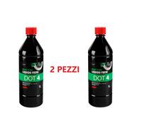 LIQUIDO FRENI DOT 4 MOTO AUTO OLIO FLUIDO 2X 1000ML PERFORMANTE LAMPA