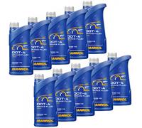 Liquido Freni Freno Liquido MANNOL DOT-4 SAE J 1703 Freno 9,1 KG DOT4