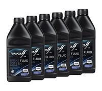 Liquido Freni Lupo Brake Fluido 5039 Dot 3&4 6 X 1 Litro per Adly/Herchee Aeon