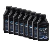 Liquido Freni Lupo Brake Fluido 5039 Dot 3&4 8 X 500 ML per Adly/Herchee Aeon