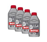 LIQUIDO FRENI OLIO MOTUL DOT 3&4 MOTO AUTO SCOOTER DOT 4 500 ML 2 LT X 4