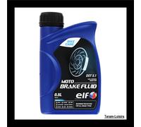 Liquido Freno ELF Motocicletta Brake Fluido Dot 5.1 - Alto Performance - Francia