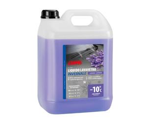Liquido Lavavetri Invernale Auto Antigelo -10°C Lavanda Profumato 5000 ml Lampa