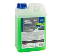 Liquido lavavetro estivo, pronto all'uso 2000 ml Formula anti moscerini. Rimuove
