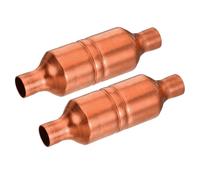 Liquido Linea Rame Filtro, 12,87mm ID Sporco Filtri per Aria Condizionatore, 2pz