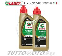 Liquido Olio Motore CASTROL POWER1 ULTIMATE 10W40 - 100% Sintetico 2 Litri