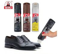 Liquido per la pulizia e la cura di scarpe in pelle marrone e nero neutro, con applicatore in spugna incorporato, adatto per scarpe in pelle, lucida istantaneamente scarpe, scarpe eleganti, stivali, g