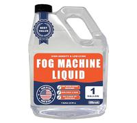Liquido per macchina della nebbia Tillbrook da 1 gallone, succo di nebbia ad alta densità e lunga durata, soluzione universale a base d'acqua per feste di Halloween, case infestate e concerti