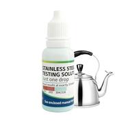 Liquido Per Test Acciaio Inossidabile,Identificazione Completa Portatile 15ml | Agente Per Test Su Acciaio Inossidabile,Per Lavorazione Metalli, Selezione E Classificazione