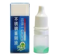 Liquido Per Test In Acciaio Inossidabile Da 15 Ml, Reagente Per Test Rapido Per Stoviglie E Materiali Da Costruzione, Soluzione Di Analisi Dei Metalli Per Controllo Qualità Rapido E Affidabile