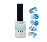 Liquido per Unghie - 15ml Top Coat A Lunga Durata Per Unghie Delle Mani - Vernice Onda Liquida Per - Per Viaggio Trasferta All'aperto Scuola Fidanzata Moglie Amica Sorella Figlia