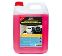 Liquido permanente radiatori e circuiti sigillati -20°C rosso 5 L Cora Chimici D