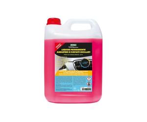 Liquido Permanente Radiatori E Circuiti Sigillati -20°C Rosso Tanica 5L
