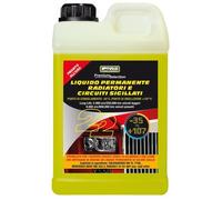 Liquido permanente radiatori e circuiti sigillati -35°C giallo 2 L