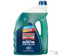 LIQUIDO PROTETTIVO RADIATORE AREXONS -20 C VERDE PRONTO USO LT 4,5