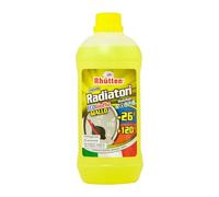 RHUTTEN Liquido Radiatori Permanente, Protezione Alluminio, Antigelo, Additivi Organici (Giallo -26°C, 1 Lt)