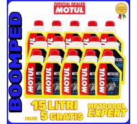 LIQUIDO REFRIGERANTE MOTUL MOTOCOOL EXPERT ANTIGELO MOTO SCOOTER 15 LT 15MO09