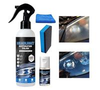 Liquido Restauratore per Fari Auto | Soluzione a Lunga Durata per la Protezione Solare - Agente per il Ripristino e la Protezione dei Fari - Per Principianti, Esperti, Garage, Officina, Spostamenti Qu