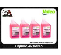 LIQUIDO ROSSO PROTETTIVO RADIATORE ANTIGELO CONCENTRATO 4 litri