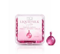 Liquido Silk System - Capsule per capelli riparano e sigillano | Con olio di Argan e olio di jojoba | 15 pezzi | MOI HAIRCARE (Fase 2)
