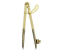 Liquidraw - Divisore ad ala con bussola, in ottone, 20,3 cm