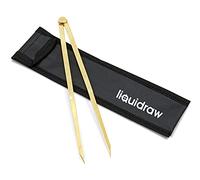 Liquidraw Divisore per navigazione, in ottone massiccio, con una mano singola, 20 cm