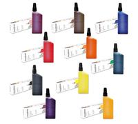 Liquidraw Inchiostro per disegno tecnico, impermeabile, 25 ml, colori assortiti (compatibile con penne Rotring Isograph) (10 colori assortiti)