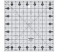 Liquidraw piazza quilting righello, acrilico trasparente quilting piazza modello, Imperial 16,5 x 16,5 cm